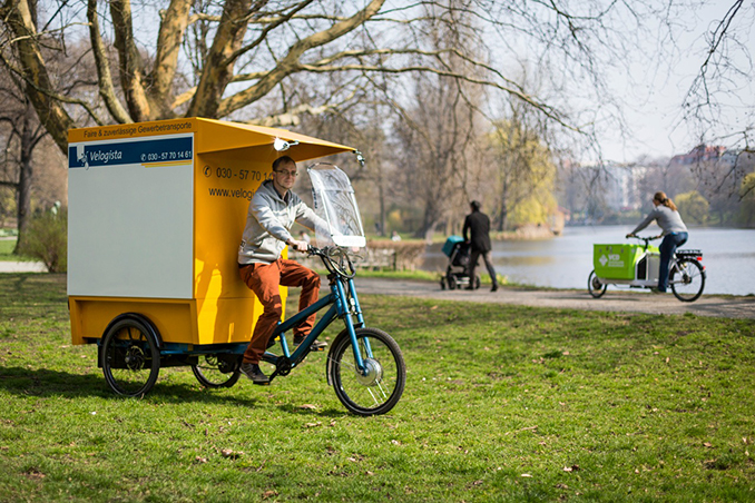 Lastenfahrrad gewinnt Zukunfts Preis für VCD Projekt